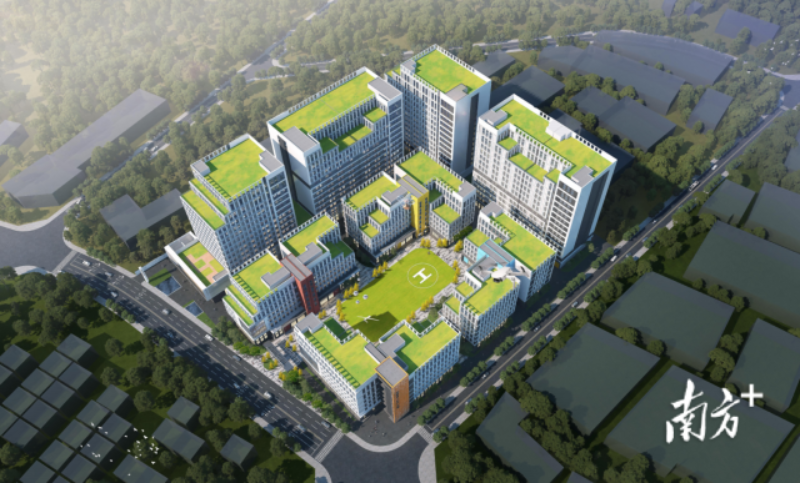 板芙镇飞·PARK项目效果图。